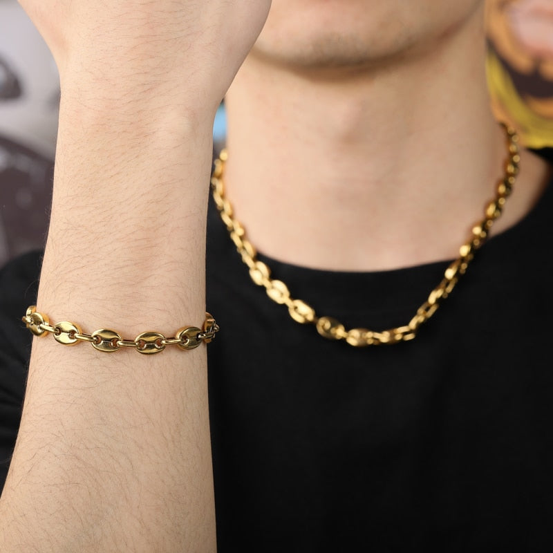 COFFEE CLEAN — Bracelet | Or plaqué 18 carats