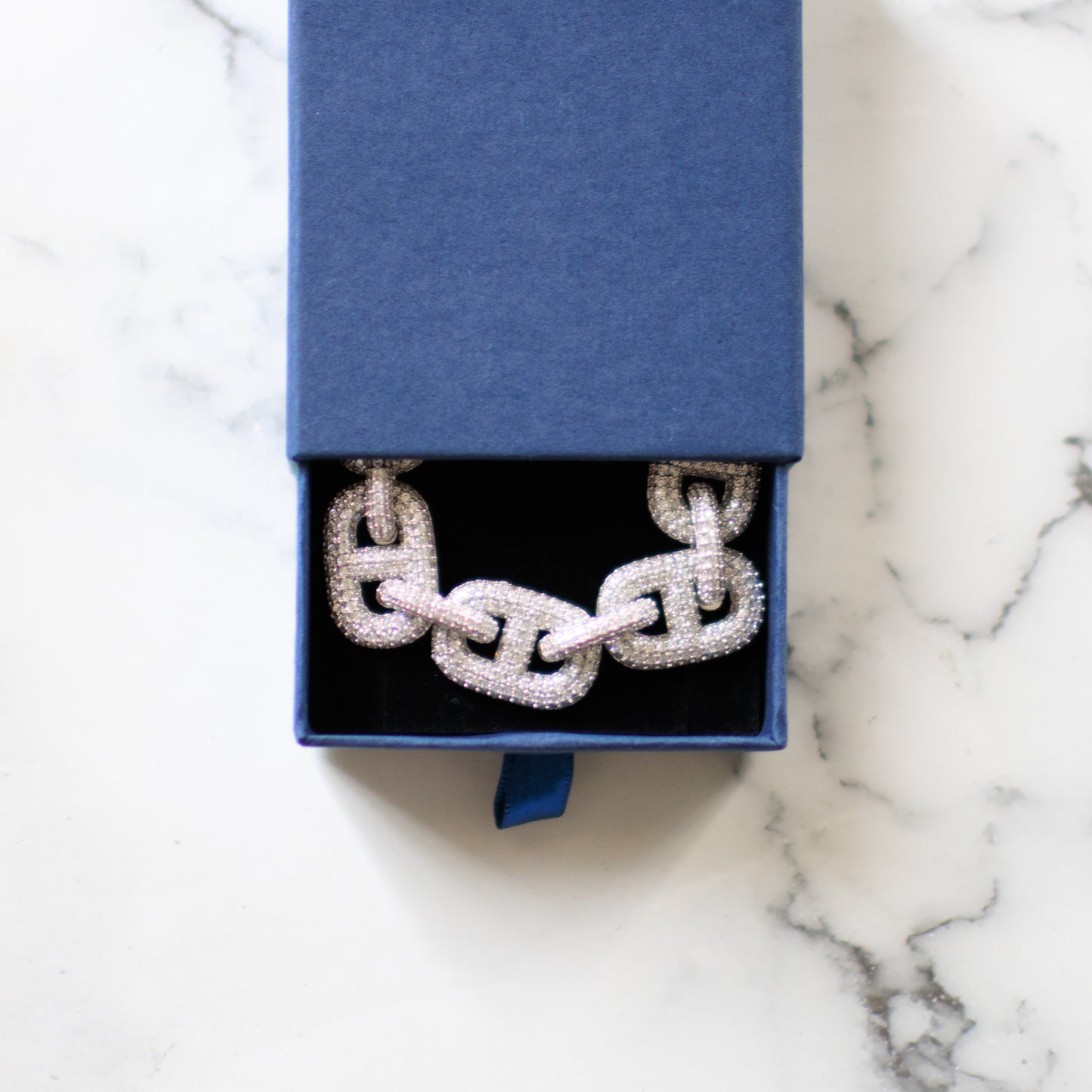 COFFEE ICE — Bracelet | Or blanc