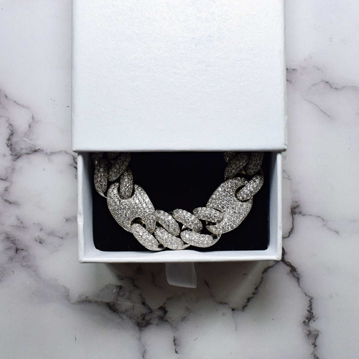 CUBAN COFFEE — Bracelet | Or blanc