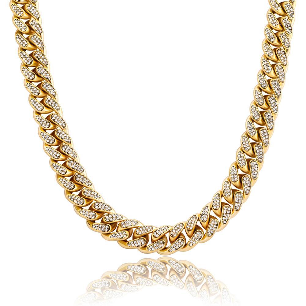 CUBAN ICY — Chaîne | Or 18K
