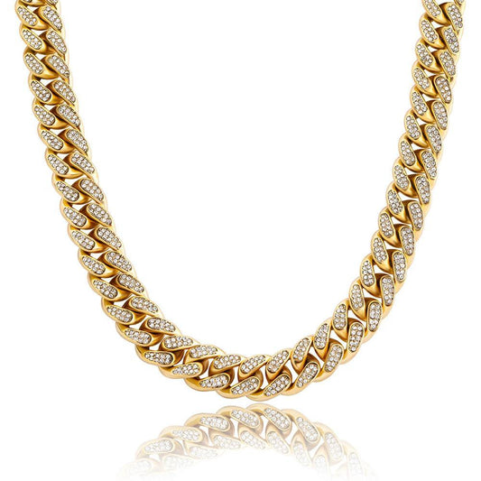 CUBAN ICY — Chaîne | Or 18K