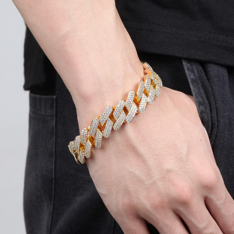 DRIPSET ICE — Bracelet | Or plaqué 18 carats