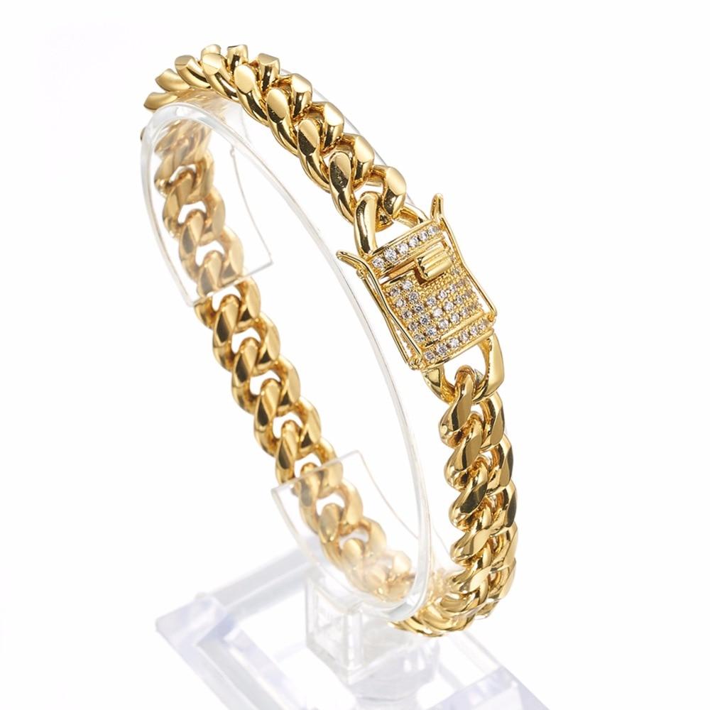 CUBAN FAME — Bracelet | Or plaqué 18 carats